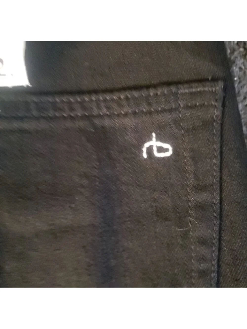 NWT rag & bone Men's 32×32  Slim Fit Black  Denim Jeans RX0225F2OBL RB2 Slim Fit